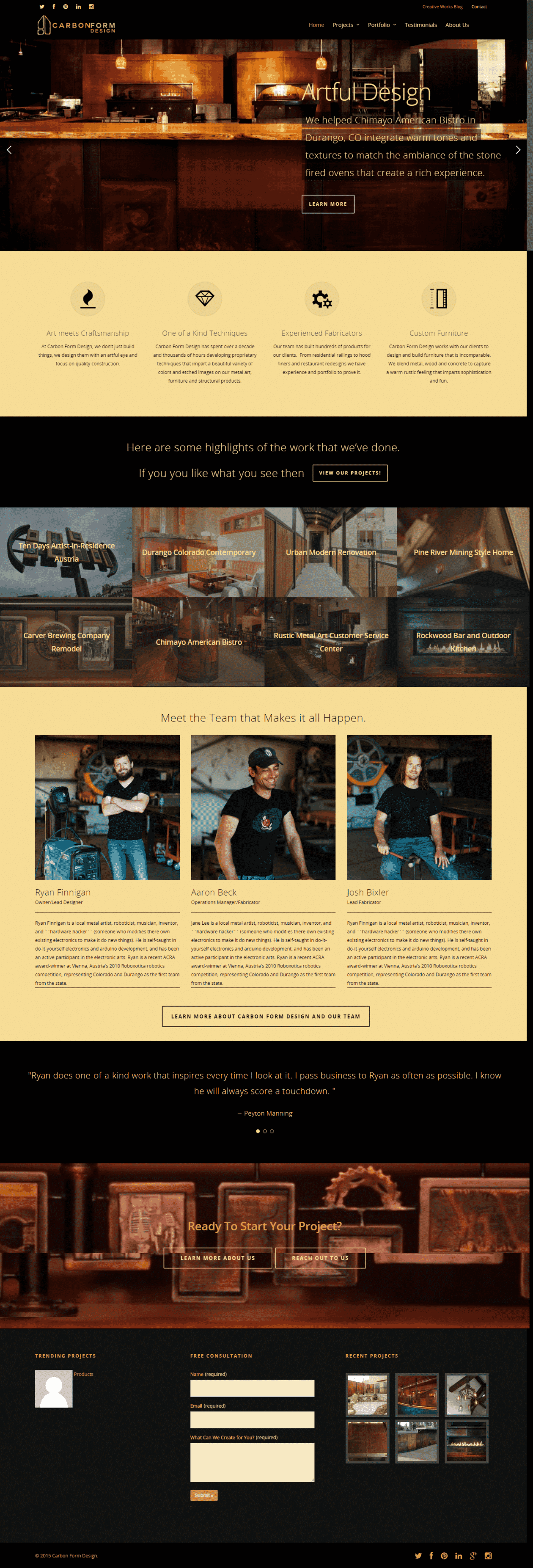 Carbon Form Design Web Design and Marketing | Durango Web Design ... Carbon Form Design Web Design and Marketing | Durango Web Design ...